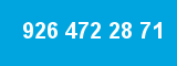 926 472 28 71 926 472 28 71